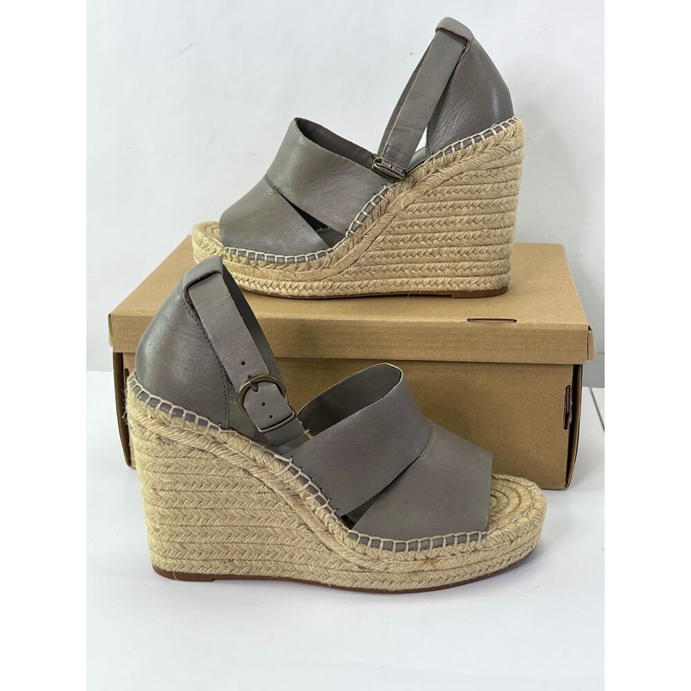 Treasure & Bond Leather Platforms Gray 8.5 - Picture 2 of 7
